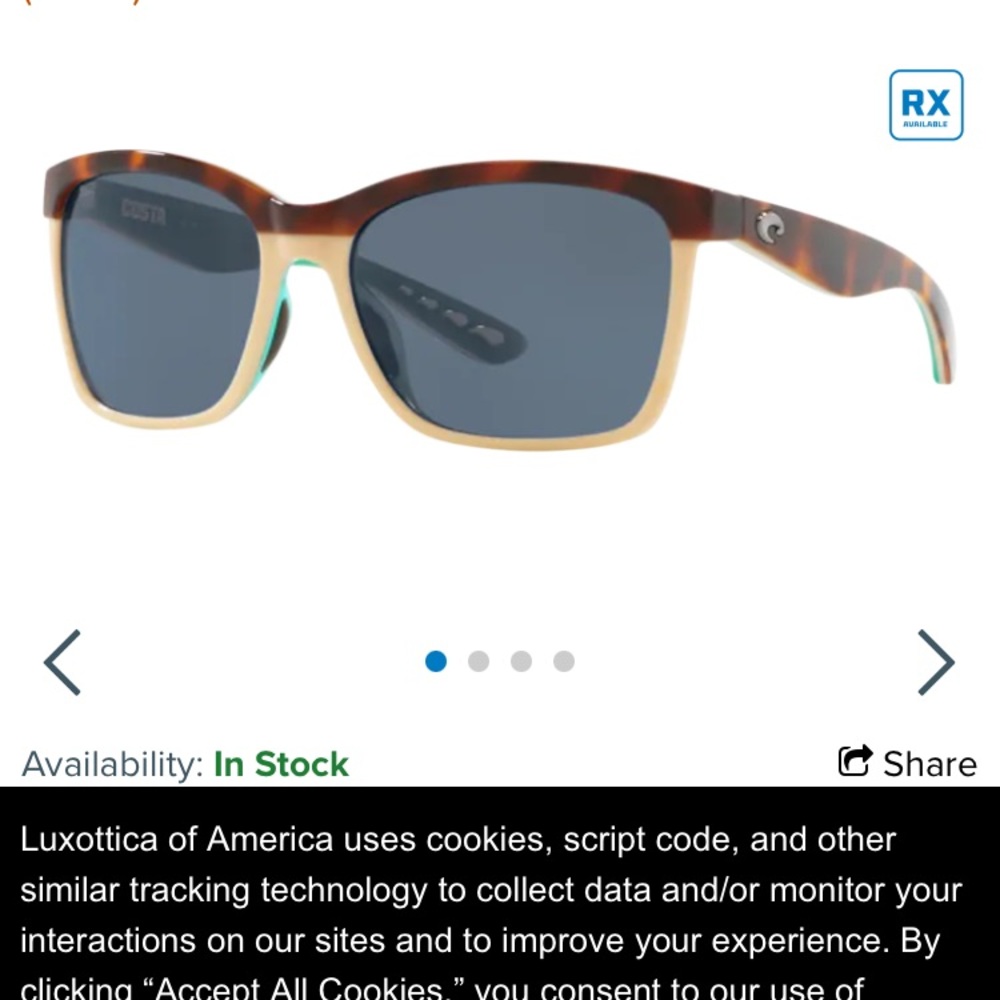 Polarized Costa Sunglasses